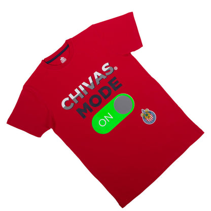 Playera Chivas Mode On Roja