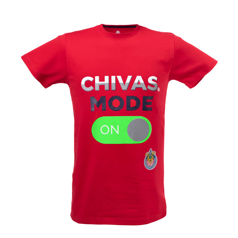 Playera Chivas Mode On Roja