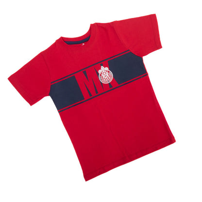 Playera Chivas Mx Roja Niño