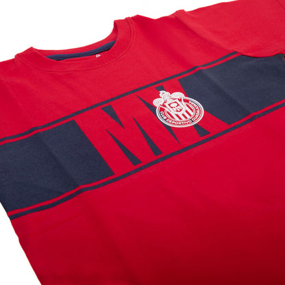 Playera Chivas Mx Roja Niño