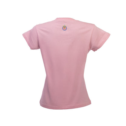 Playera Chivas Mx Rosa Mujer