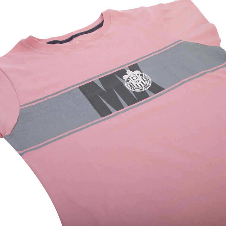 Playera Chivas Mx Rosa Mujer