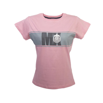 Playera Chivas Mx Rosa Mujer