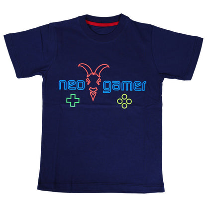 Playera Chivas Neo Gamer Azul Niño