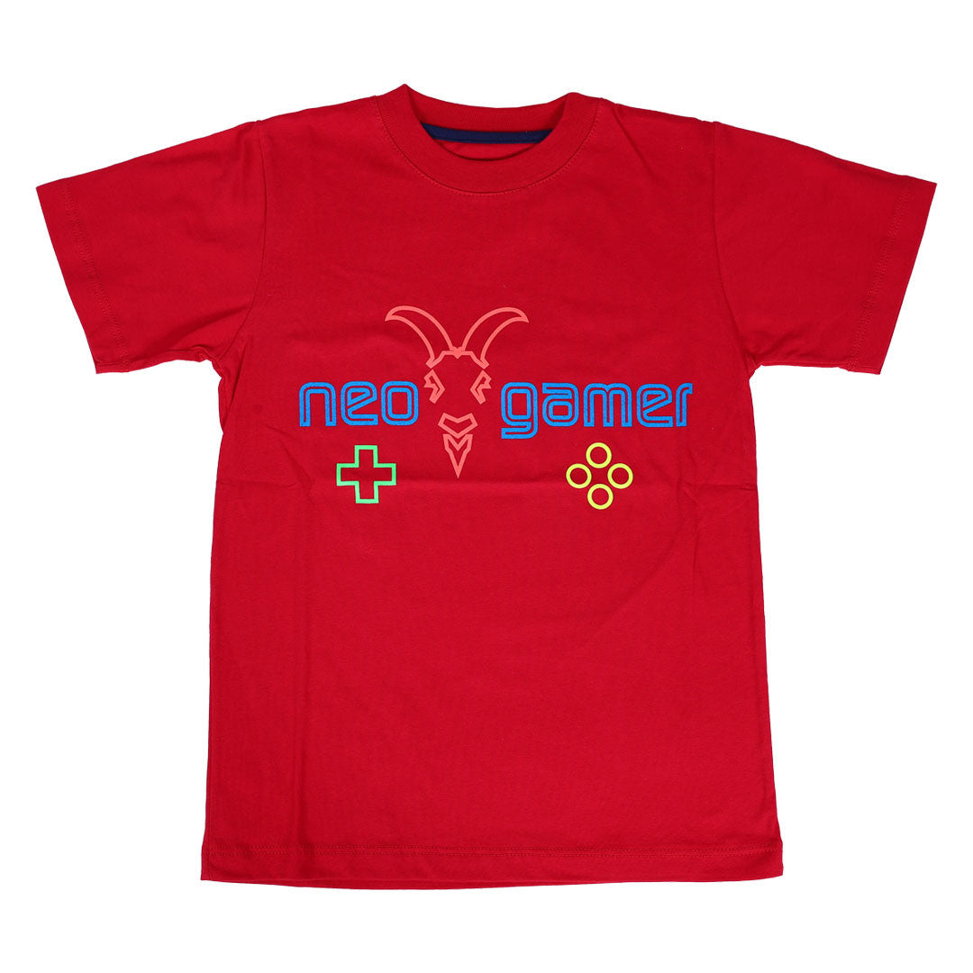 Playera Chivas Neo Gamer Roja Niño