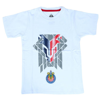 Playera Chiva Nva Blanca Niño