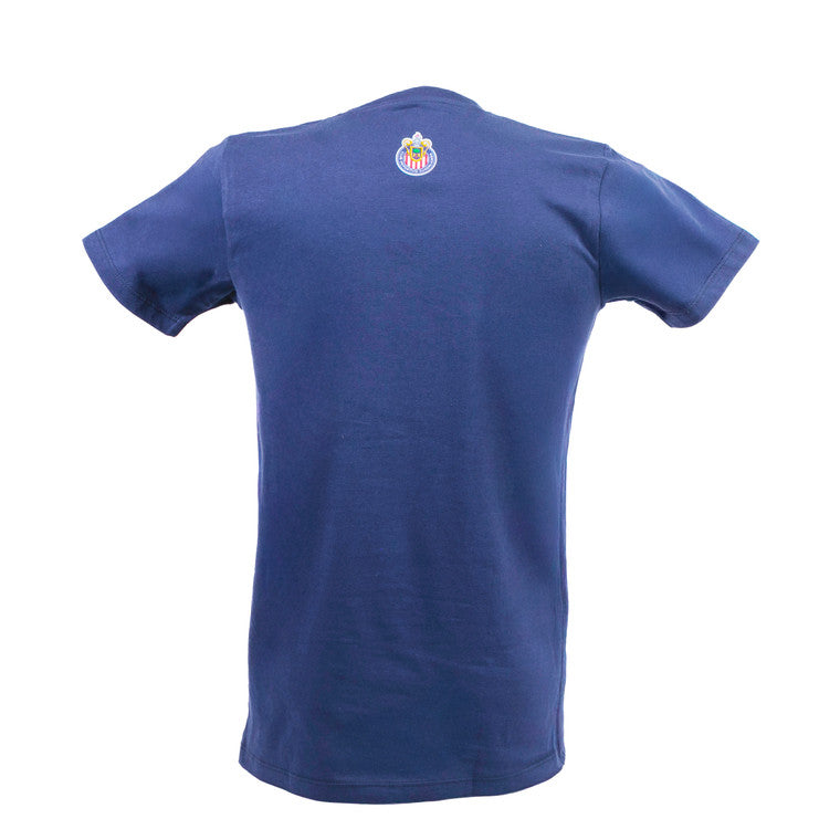 Playera Chivas Vertical Azul