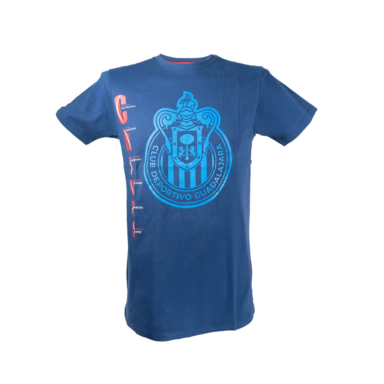 Playera Chivas Vertical Azul