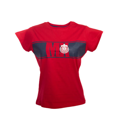 Playera Chivas Mx Roja Mujer