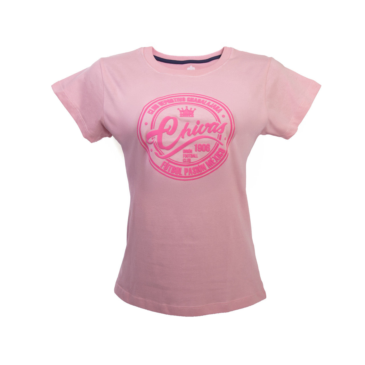 Playera Sello Chivas Rosa Mujer