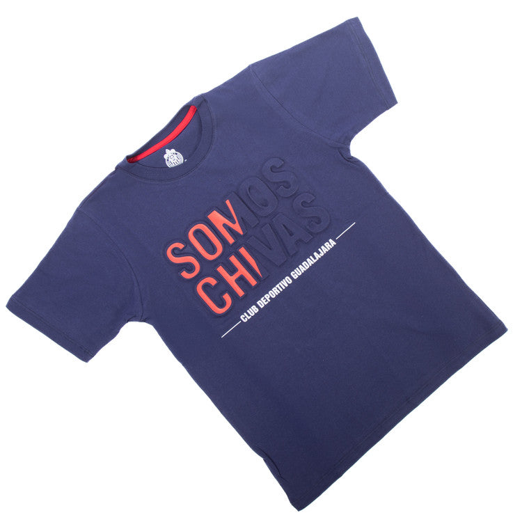 Playera Somos Chivas Azul Niño