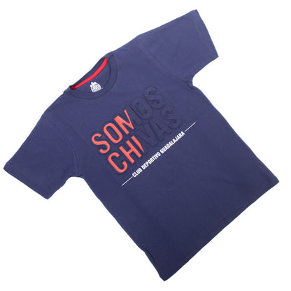 Playera Somos Chivas Azul Niño
