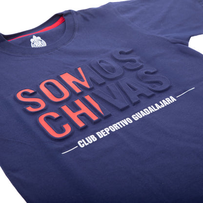 Playera Somos Chivas Azul Niño