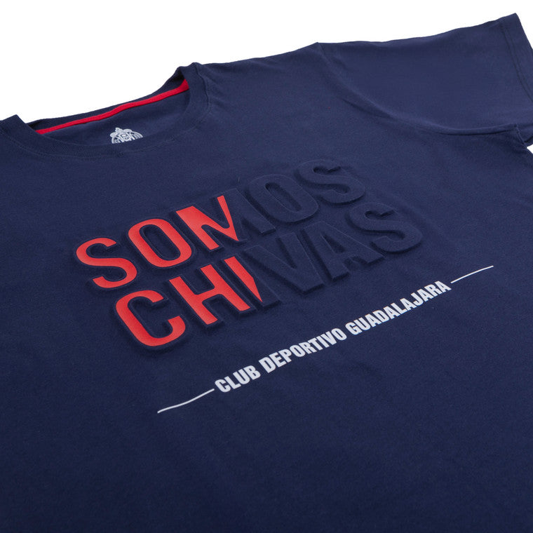 Playera Somos Chivas Azul