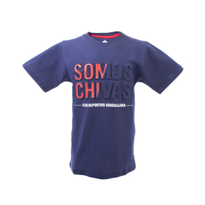 Playera Somos Chivas Azul Niño