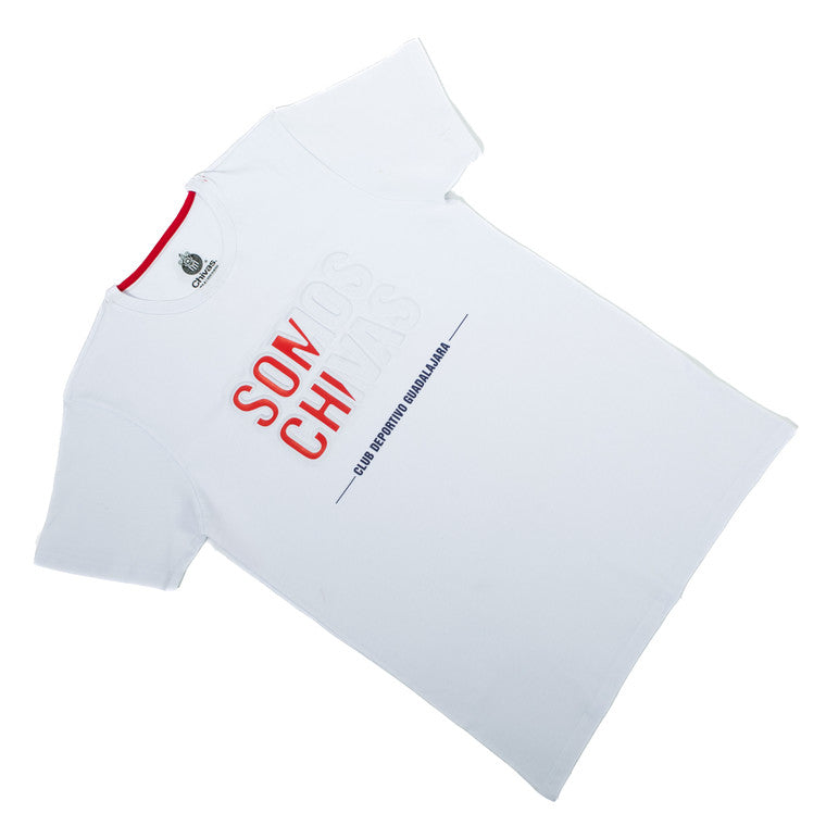 Playera Somos Chivas Blanca