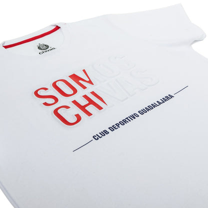 Playera Somos Chivas Blanca