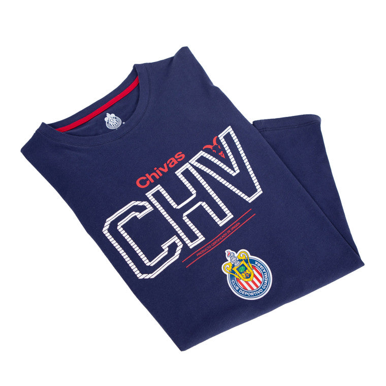 Playera Azul Chv