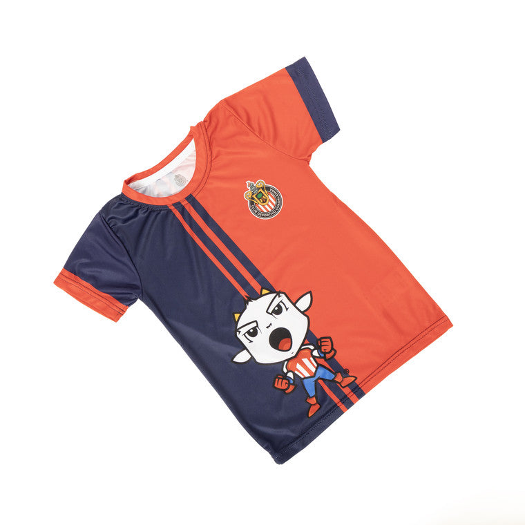 Playera Bicolor Chivito Niño