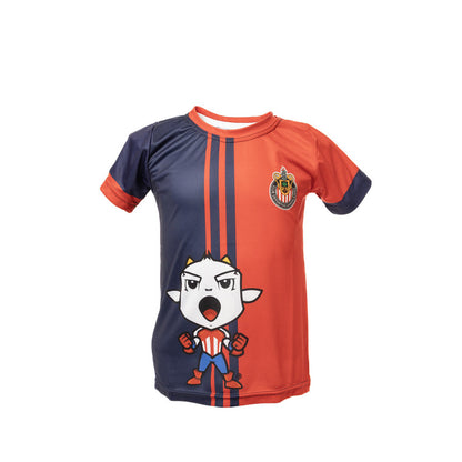 Playera Bicolor Chivito Niño