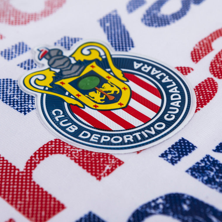 Playera Blanca Chicas Chivas Para Niña