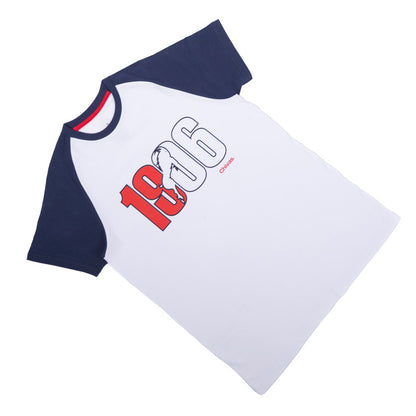 Playera Combinada Azul Y Blanco 1906 Chivas