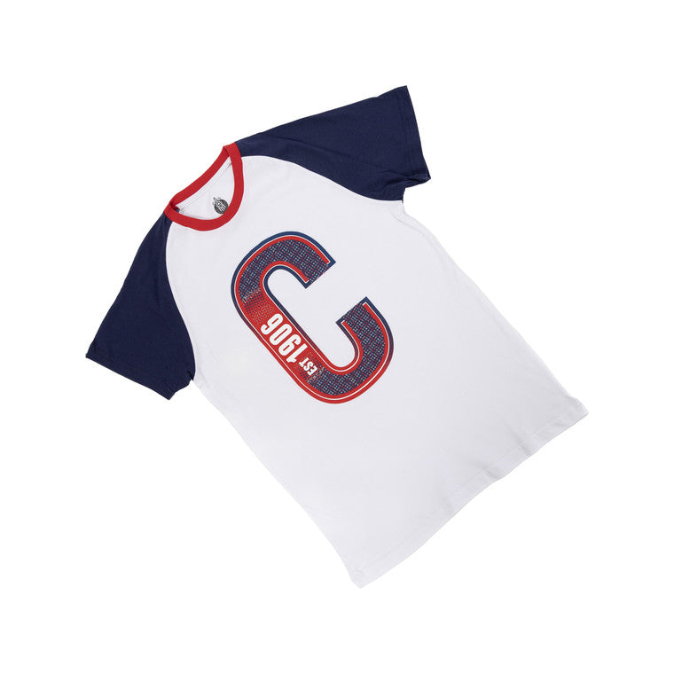 Playera Combinada Blanco Y Azul C 1906 Chivas