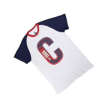 Playera Combinada Blanco Y Azul C 1906 Chivas