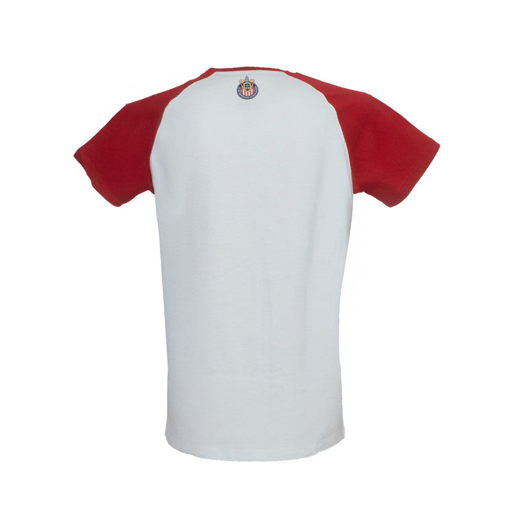 Playera Combinada Roji Blanco 1906 Chivas