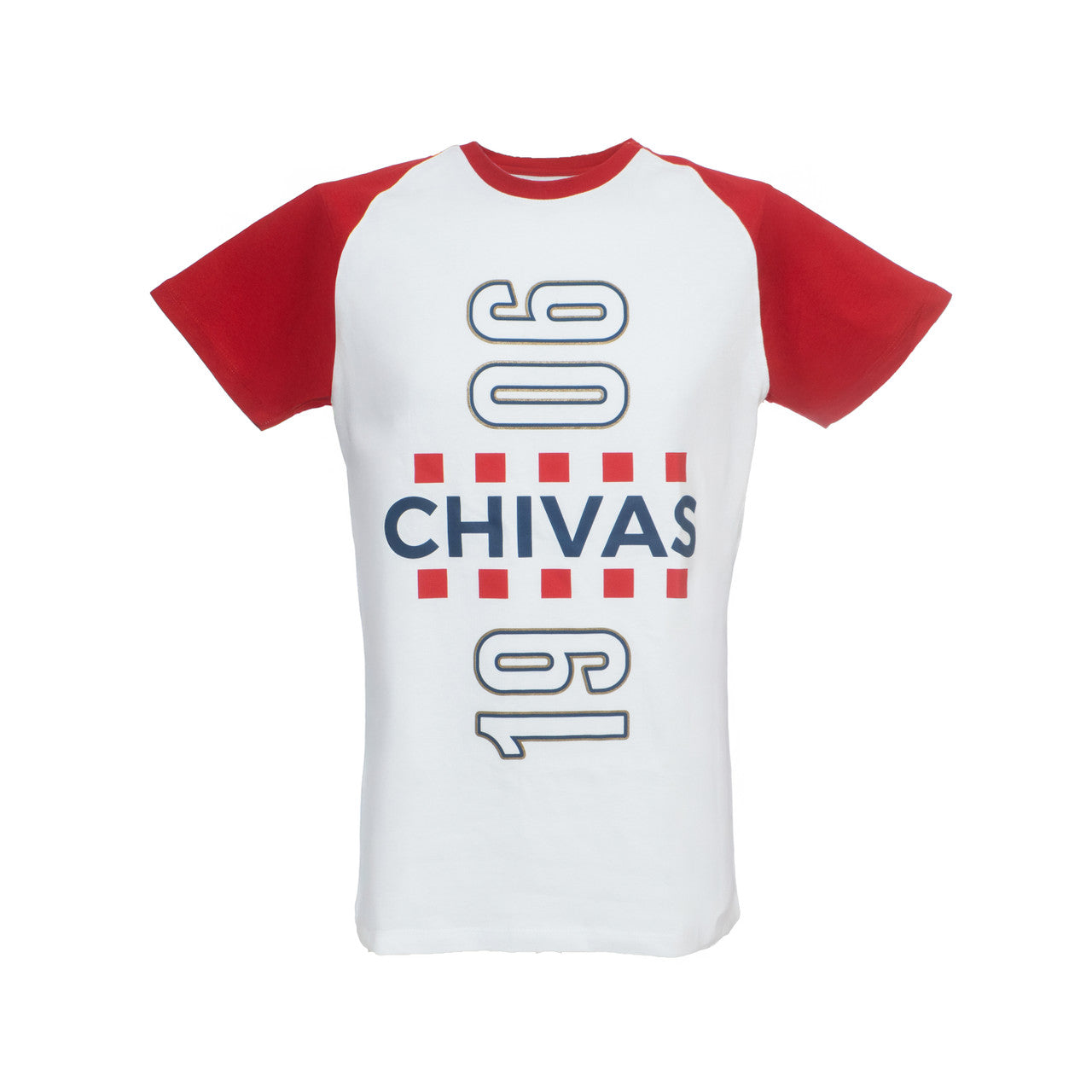 Playera Combinada Roji Blanco 1906 Chivas