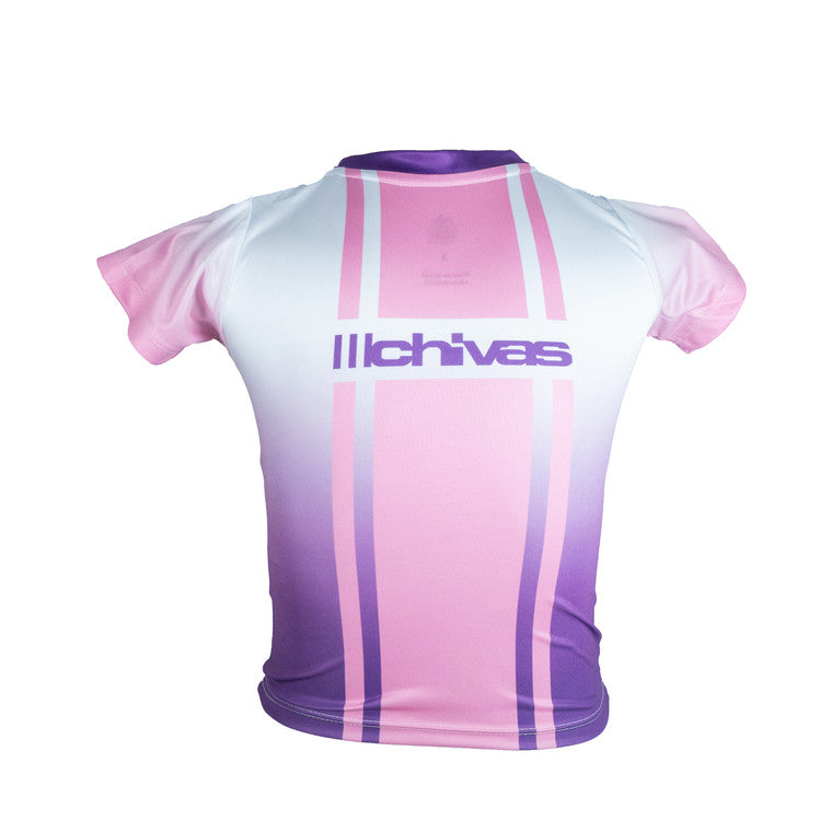 Playera Bebés Morada Degradada Chivita