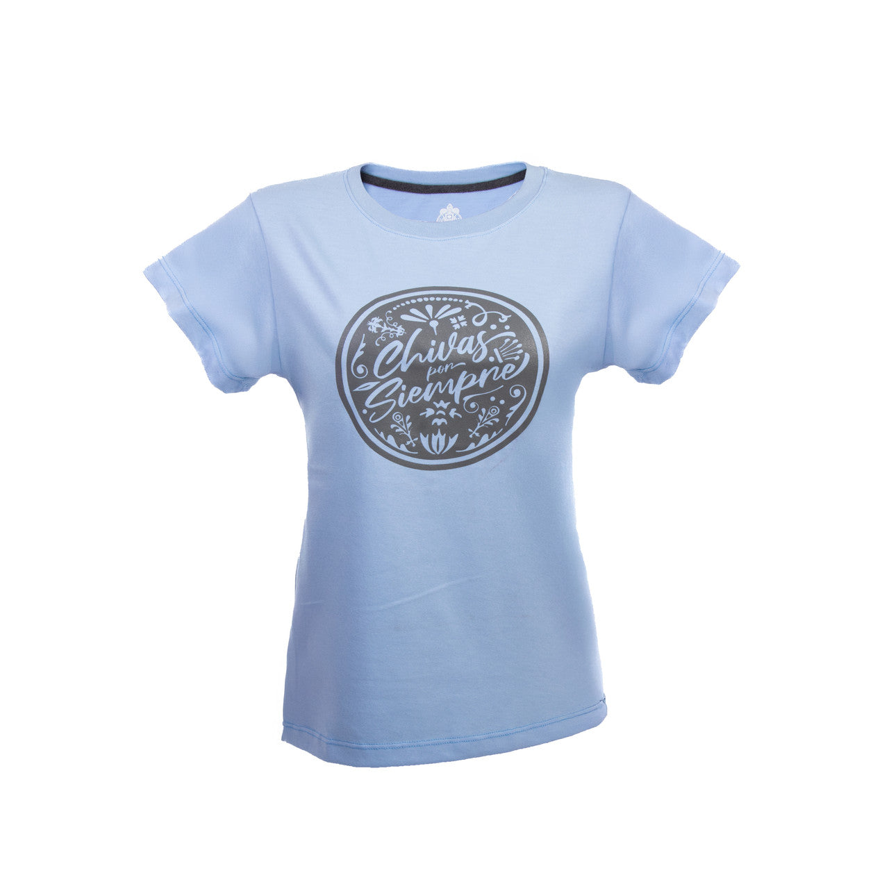 Playera Mujer Siempre Chivas Azul