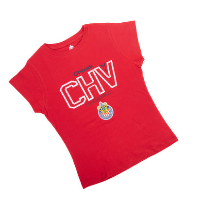 Playera Roja Para Mujer Chv