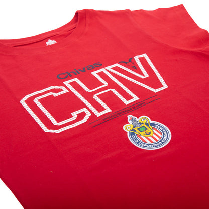 Playera Roja Para Mujer Chv