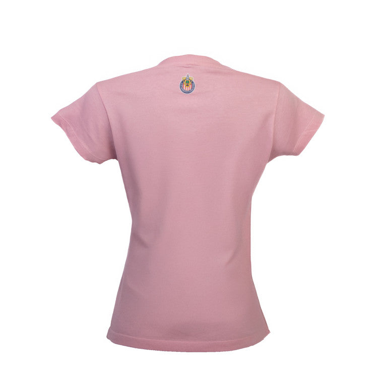 Playera Rosa Para Mujer Chv