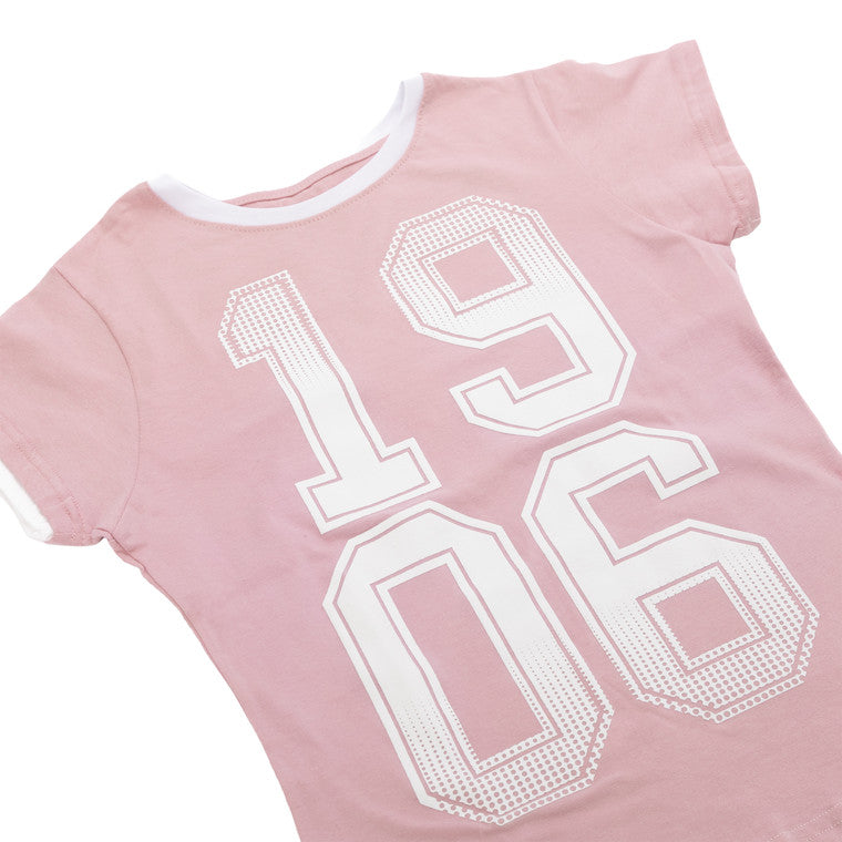 Playera Rosa Para Mujer 1906 Chivas