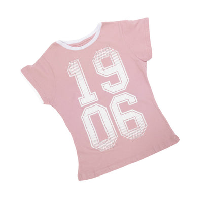 Playera Rosa Para Mujer 1906 Chivas