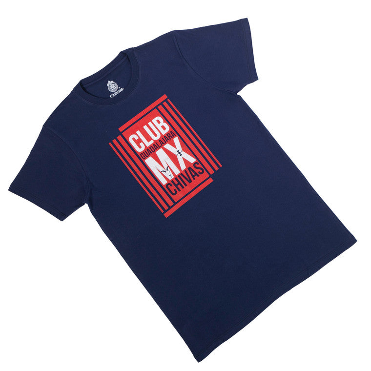 Playera Azul Mx Chivas