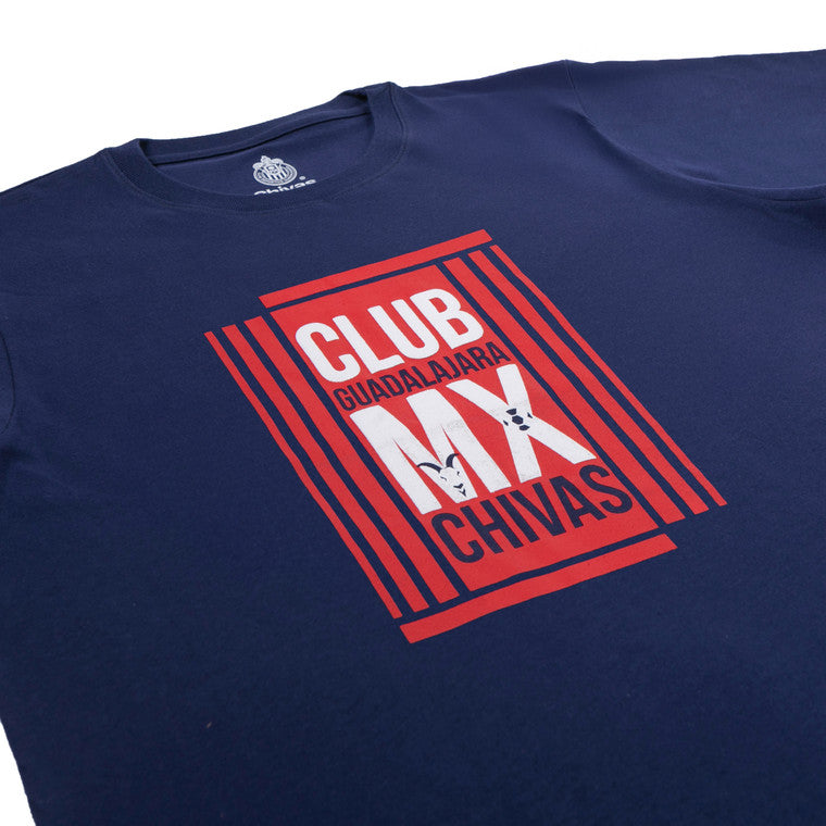 Playera Azul Mx Chivas