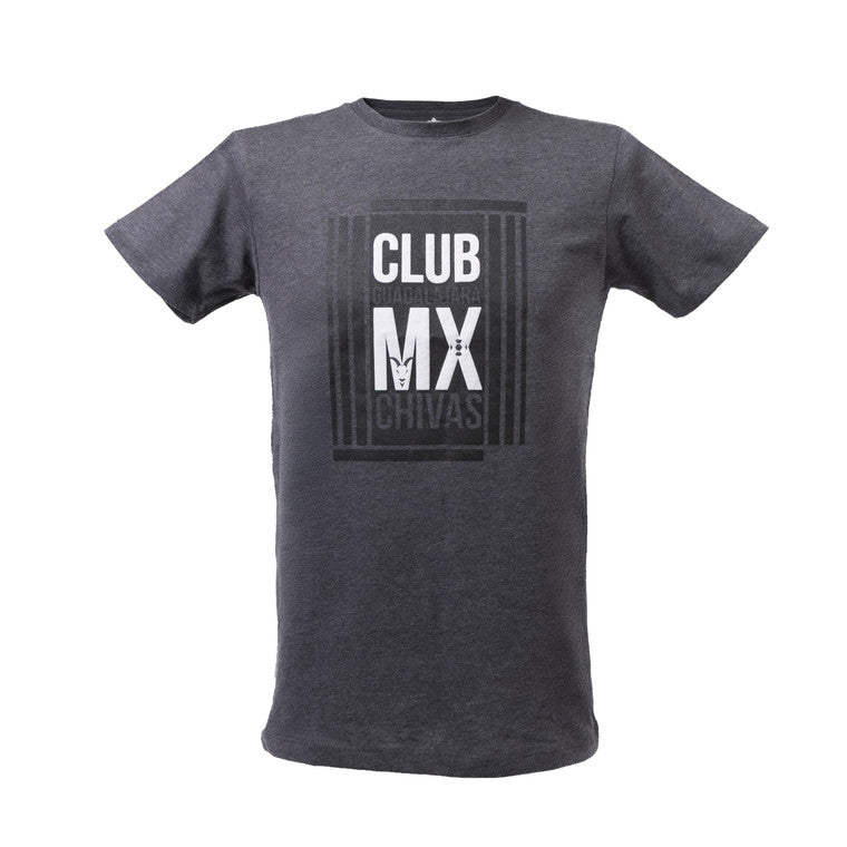 Playera Gris Mx Chivas