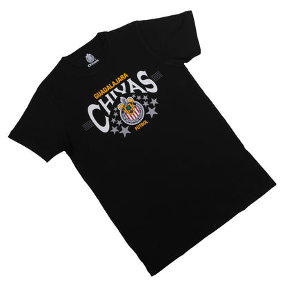 Playera Negra Gdl Chivas