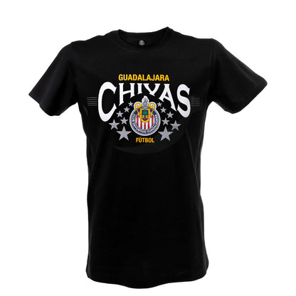 Playera Negra Gdl Chivas