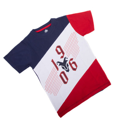 Playera Tricolor 1906 Ícono Chiva Para Niño