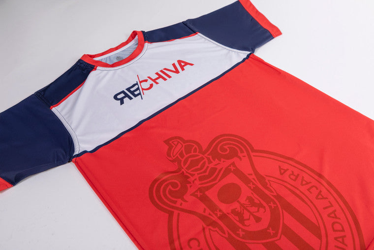 Playera Tricolor Rechivas Escudo