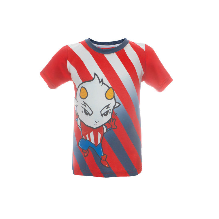 Playera Bebé Roja Degradado Chivito