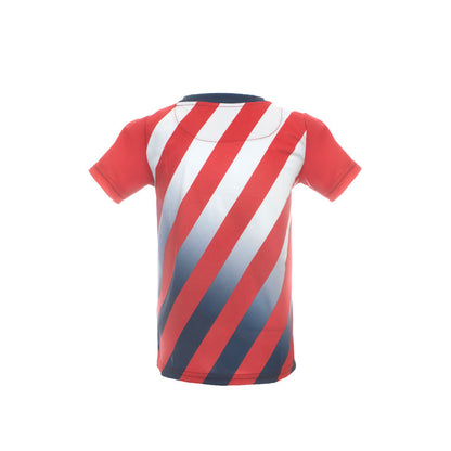 Playera Niño Roja Degradado Chivito