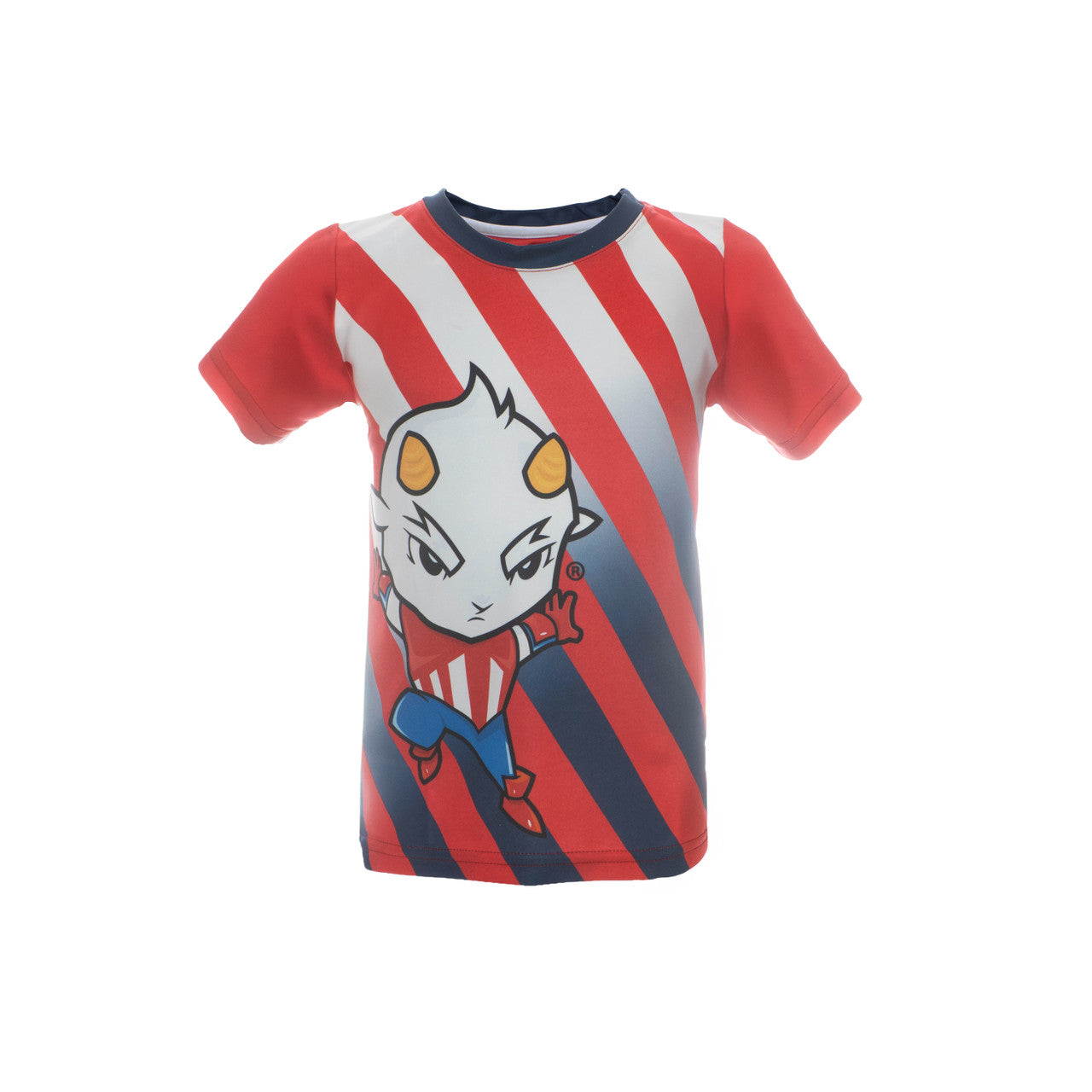 Playera Niño Roja Degradado Chivito