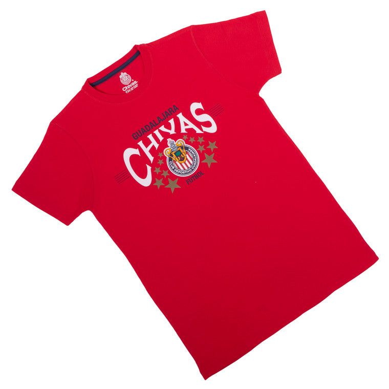 Playera Roja Gdl Chivas