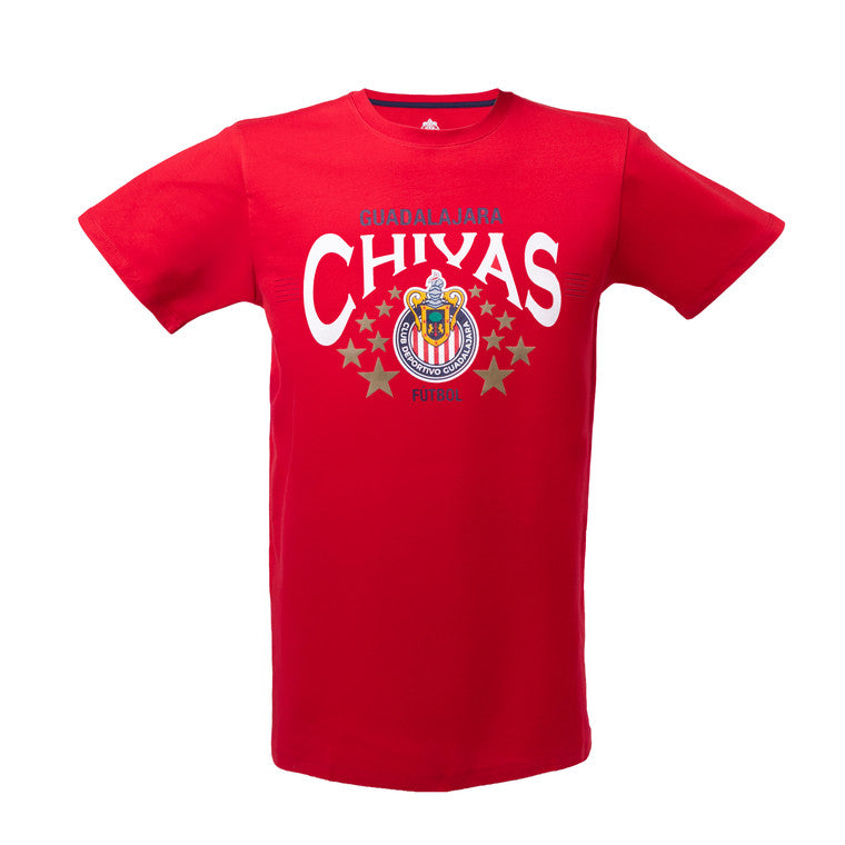 Playera Roja Gdl Chivas