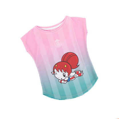 Playera Bebés Rosa Degradada Chivita